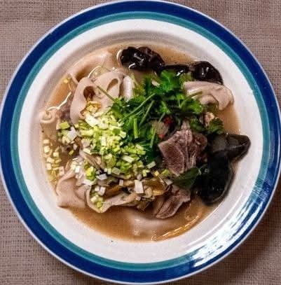 N16 Lamb Stewed Noodles Soup 羊肉烩面